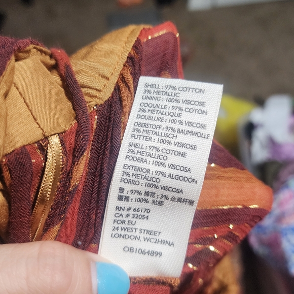 Free people Harem Lurex Jumpsuit size S - Picture 8 of 8